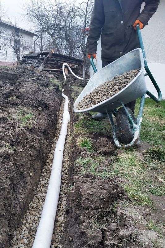 Yard Drainage Improvement