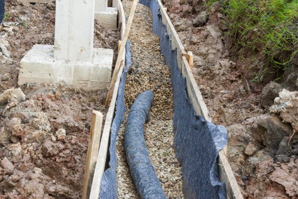 French Drain Installation in Columbia
